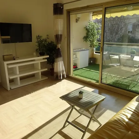 Studio Terrasse-Croisette, Palais Festivals 10 Min